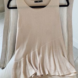 Mango sleeveless blouse